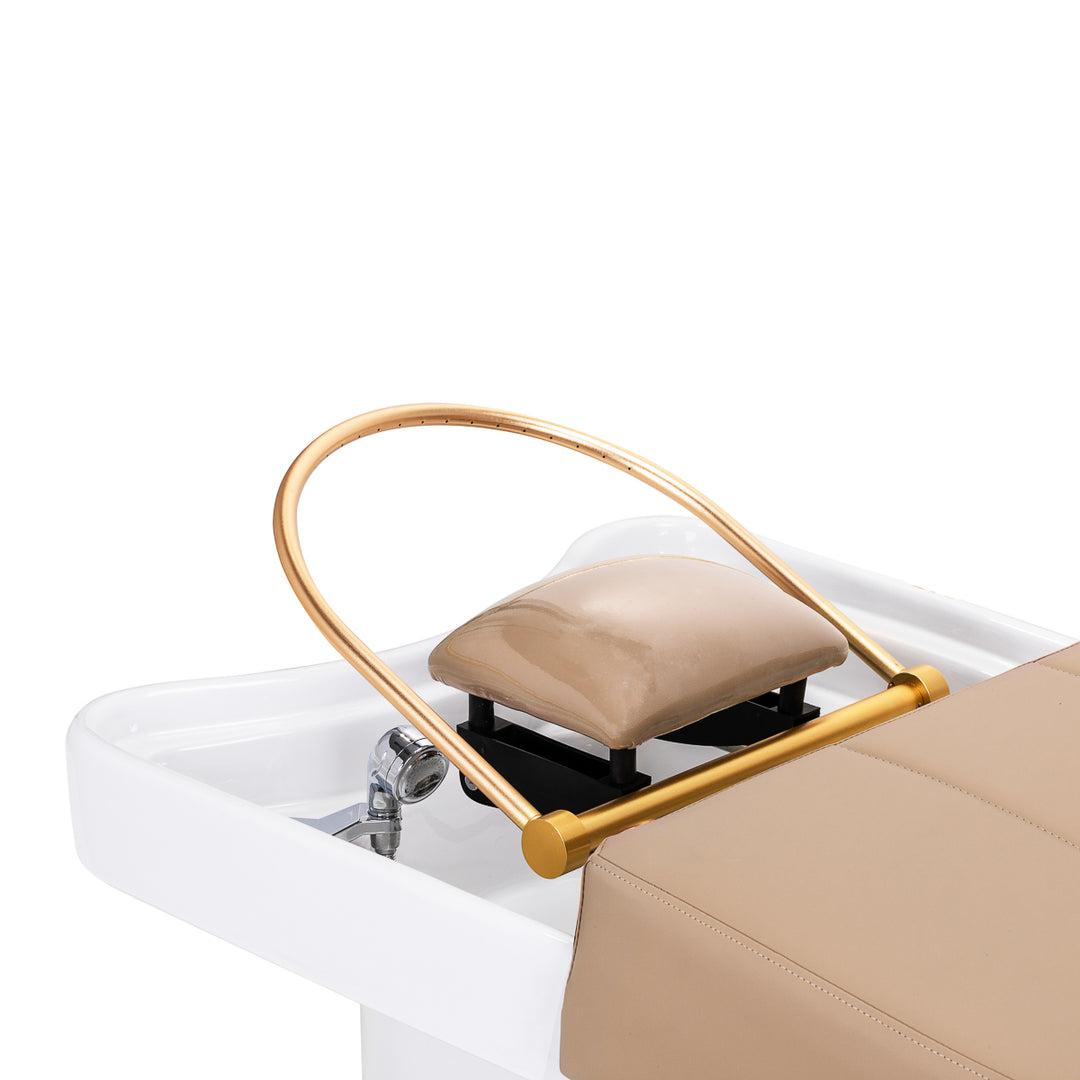 Unità Lavaggio Gabbiano Head Spa 017B Lettino Beige 6