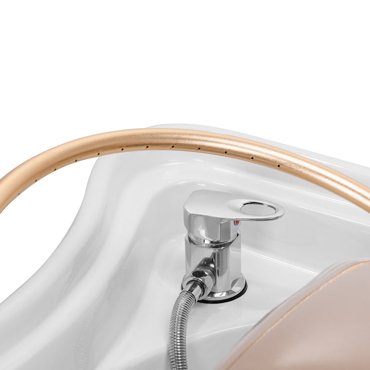 Unità Lavaggio Gabbiano Head Spa 017B Lettino Beige 9
