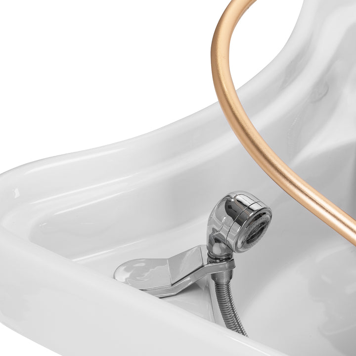 Unità Lavaggio Gabbiano Head Spa 017B Lettino Beige 10