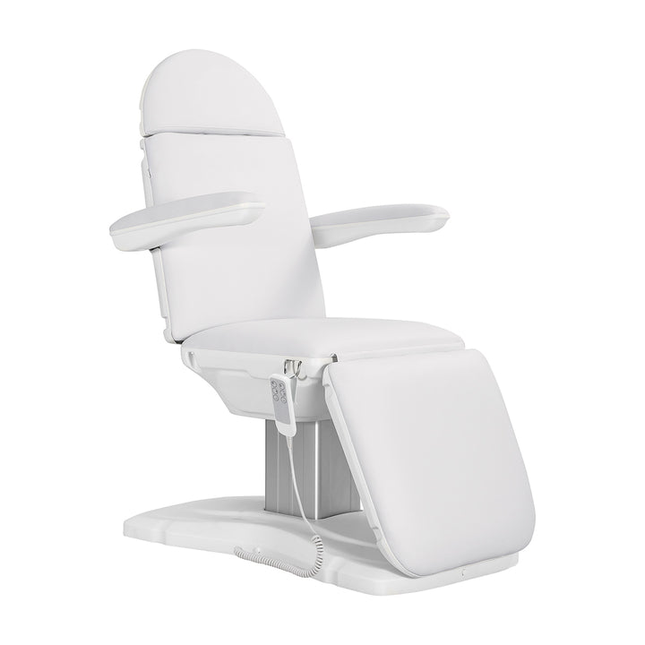 Poltrona Estetica Elettrica Sillon Eclipse con 3 Motori Bianco