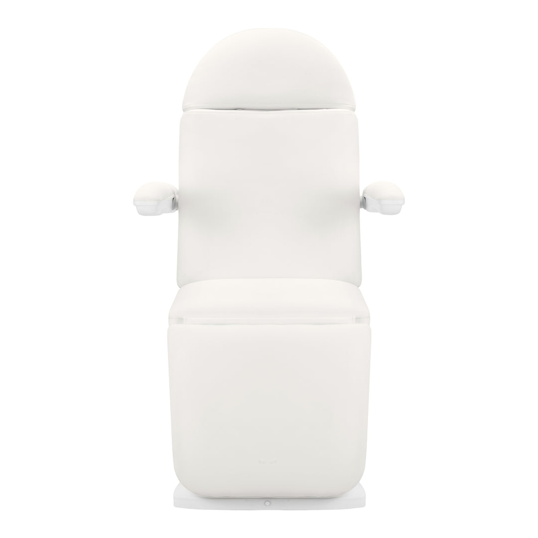 Poltrona Estetica Elettrica Sillon Eclipse con 3 Motori Bianco 2