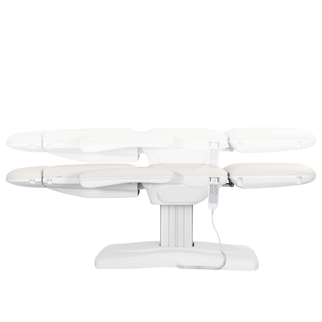 Poltrona Estetica Elettrica Sillon Eclipse con 3 Motori Bianco 6