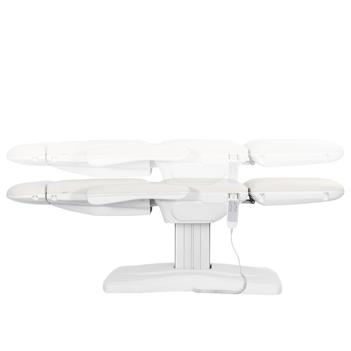 Poltrona Estetica Elettrica Sillon Eclipse con 3 Motori Bianco 6