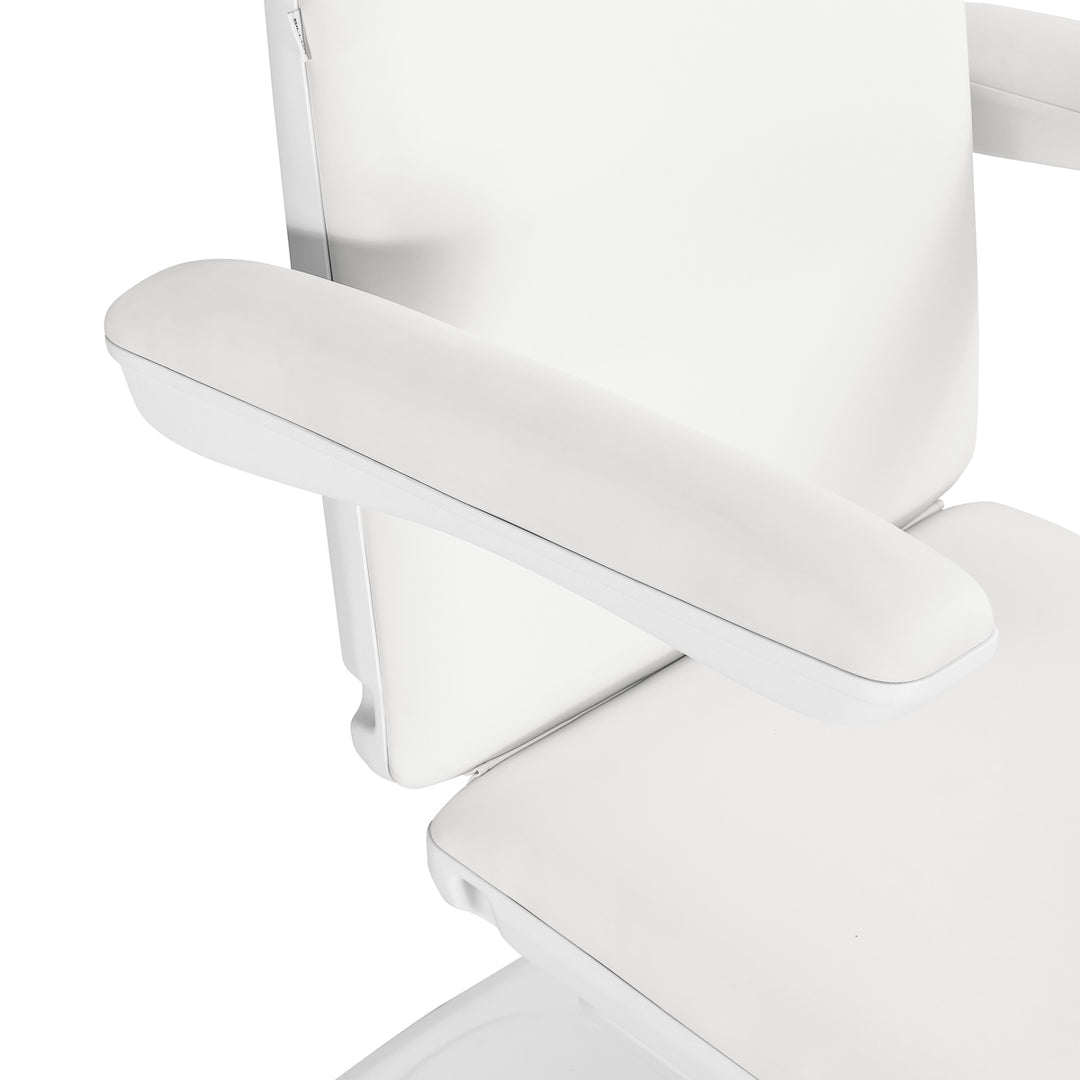 Poltrona Estetica Elettrica Sillon Eclipse con 3 Motori Bianco 7