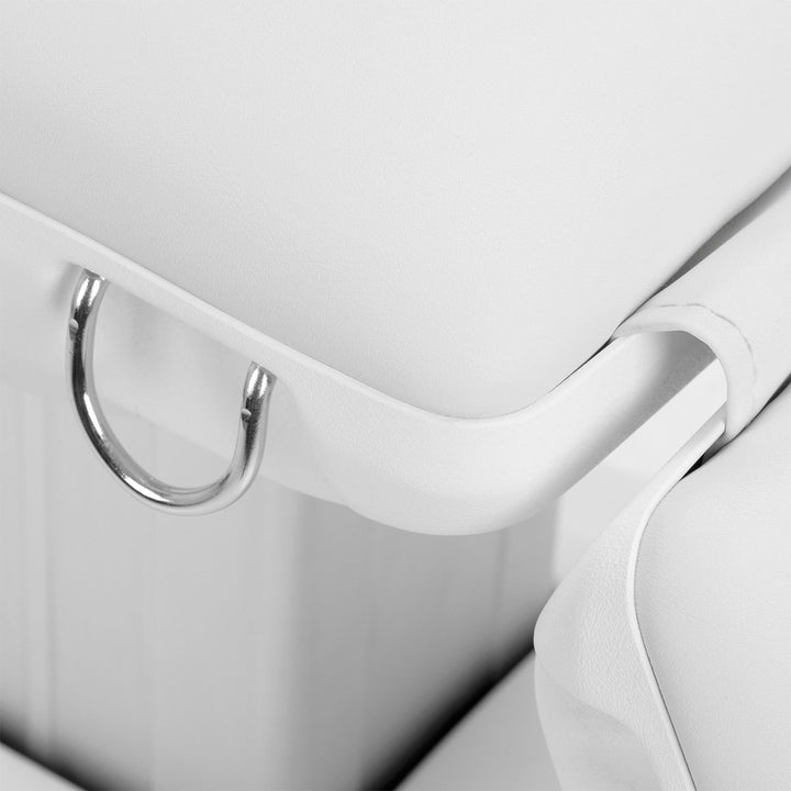 Poltrona Estetica Elettrica Sillon Eclipse con 3 Motori Bianco - immagine 8