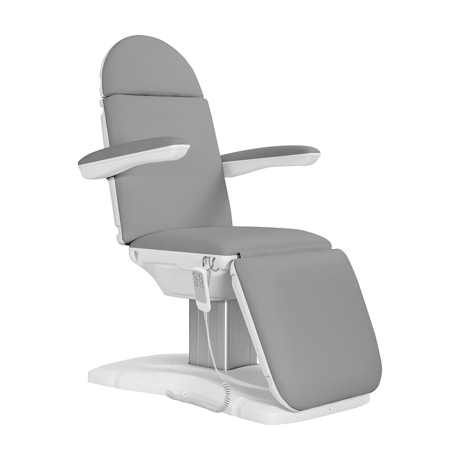 Poltrona Estetica Elettrica Sillon Eclipse con 3 Motori Grigio 1