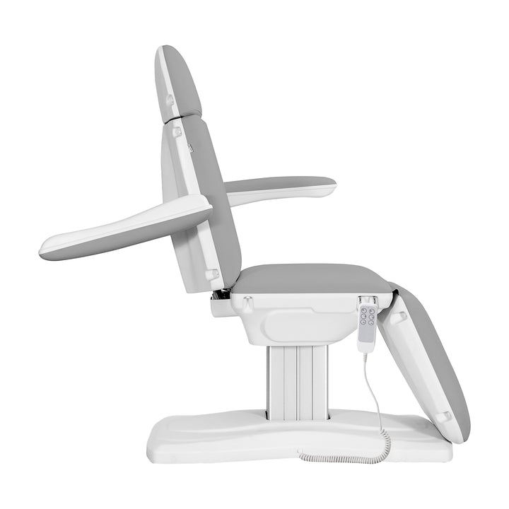 Poltrona Estetica Elettrica Sillon Eclipse con 3 Motori Grigio 5