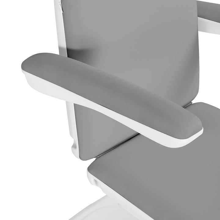 Poltrona Estetica Elettrica Sillon Eclipse con 3 Motori Grigio 7