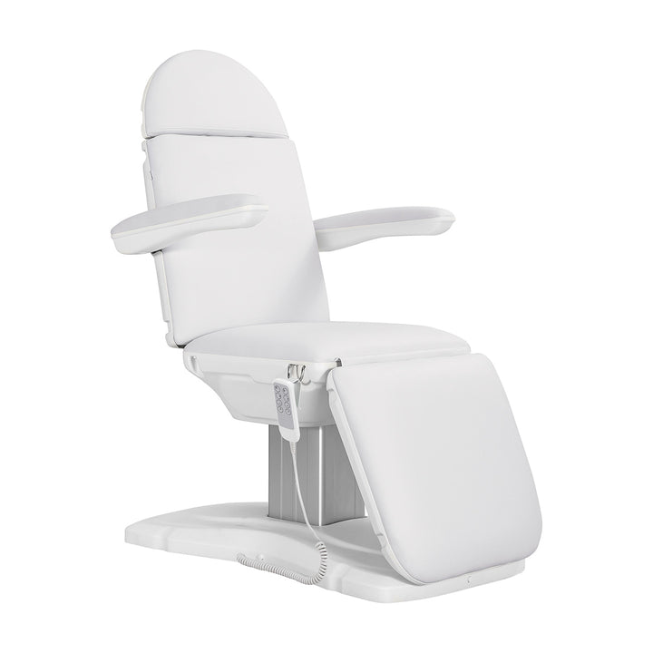 Poltrona Estetica Elettrica Eclipse con 4 Motori Trendelenburg Bianco