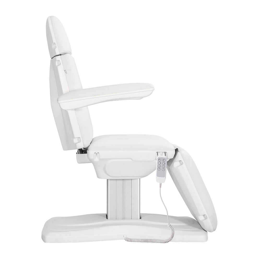 Poltrona Estetica Elettrica Eclipse con 4 Motori Trendelenburg Bianco - immagine 4