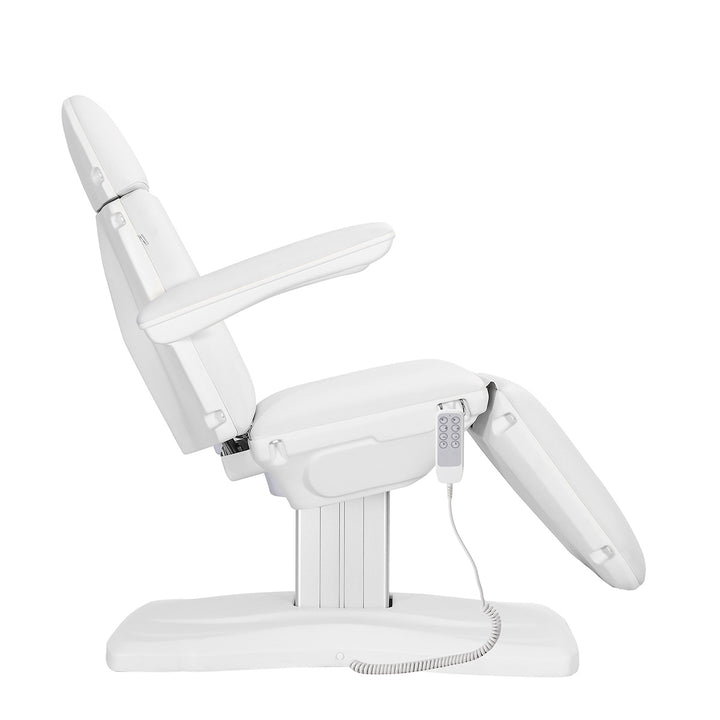 Poltrona Estetica Elettrica Eclipse con 4 Motori Trendelenburg Bianco - immagine 5