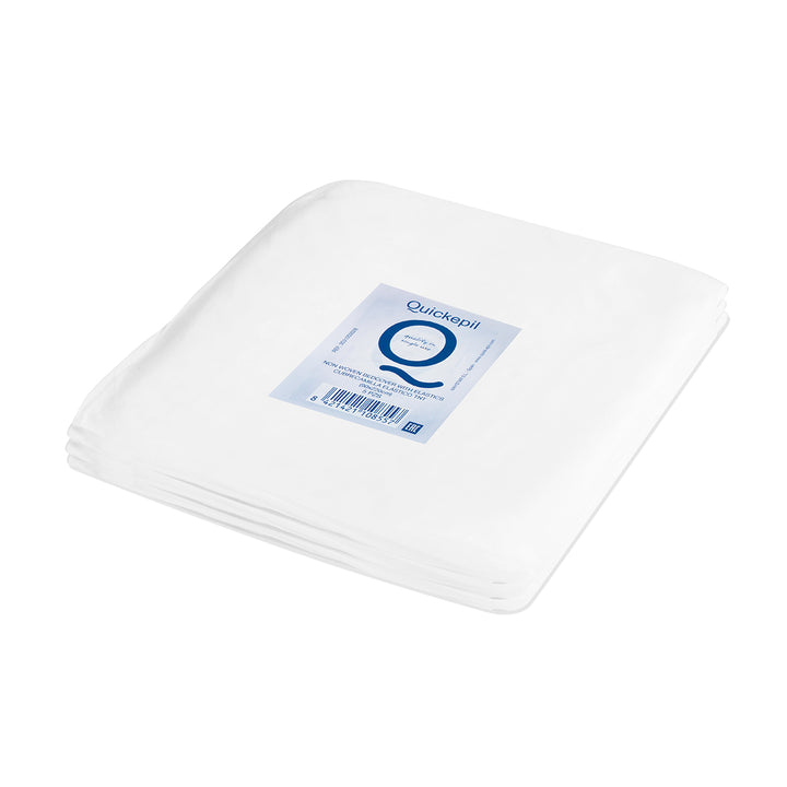 Lenzuolo con Angoli Monouso con Elastico Poliestere Bianco 5 pezzi