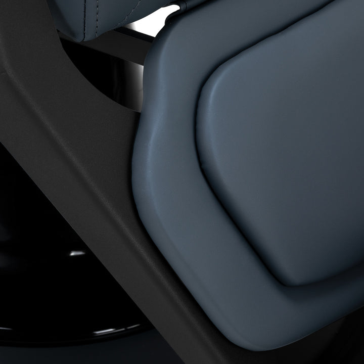 Poltrona Barbiere Gabbiano Bruno Blu-Nero - immagine 13