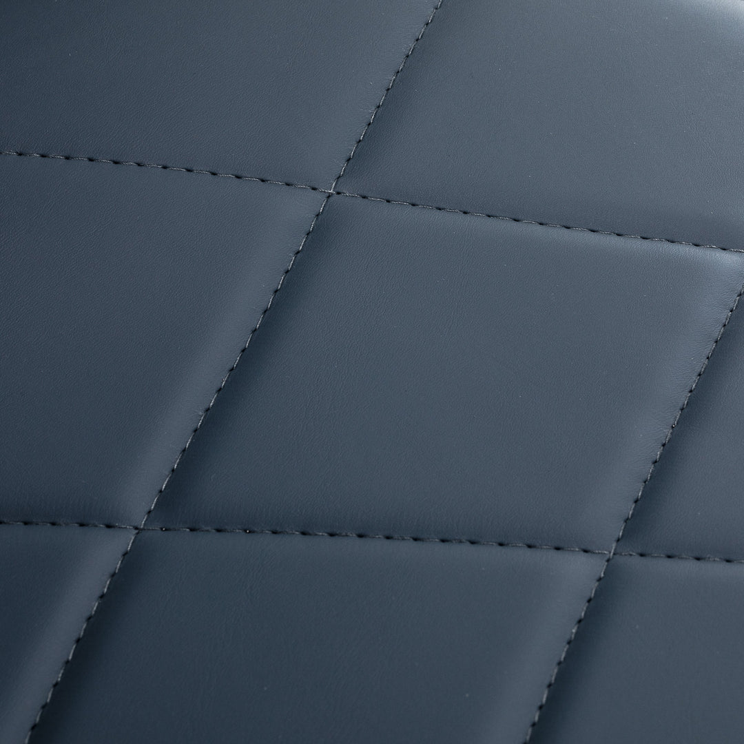 Poltrona Barbiere Gabbiano Bruno Blu-Nero - immagine 15