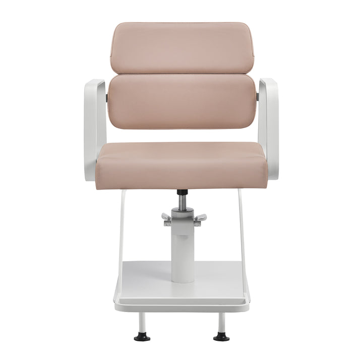 Poltrona parrucchiere Gabbiano Porto Beige-Bianco - immagine 2
