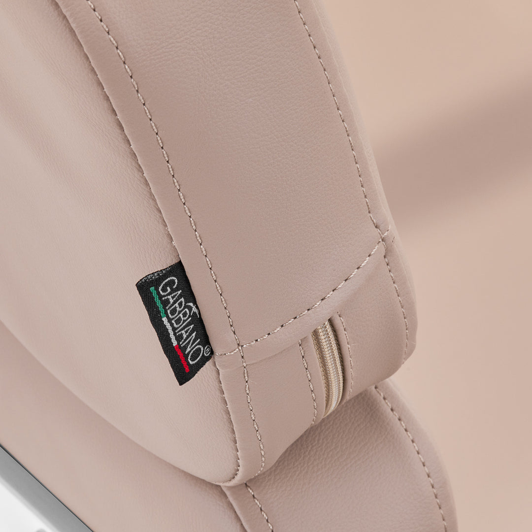 Poltrona parrucchiere Gabbiano Porto Beige-Bianco - immagine 7