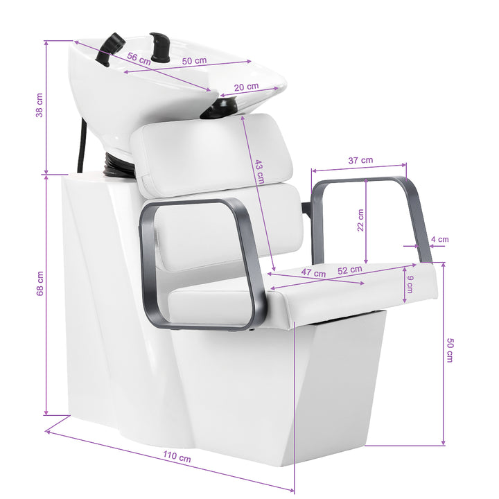 Lavatesta Parrucchiere Gabbiano Porto Grigio-Bianco - immagine 11