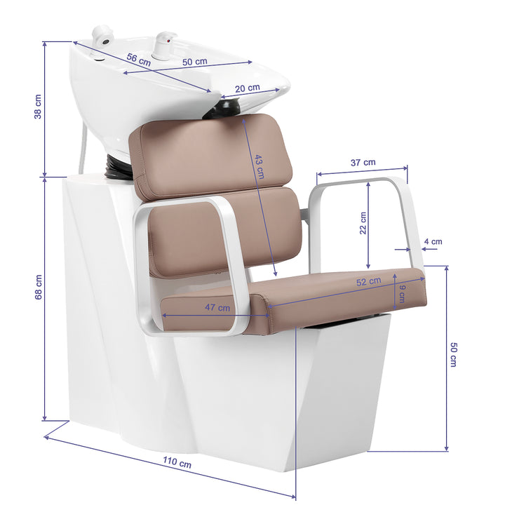 Lavatesta Parrucchiere Gabbiano Porto Bianco-Beige - immagine 10
