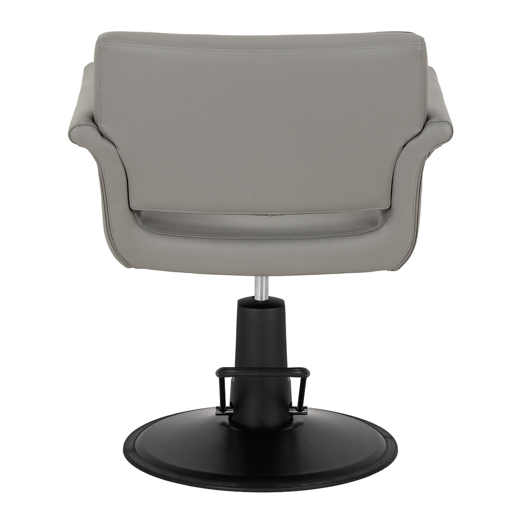 Poltrona parrucchiere Gabbiano Lucca Grigio-Nero - immagine 3