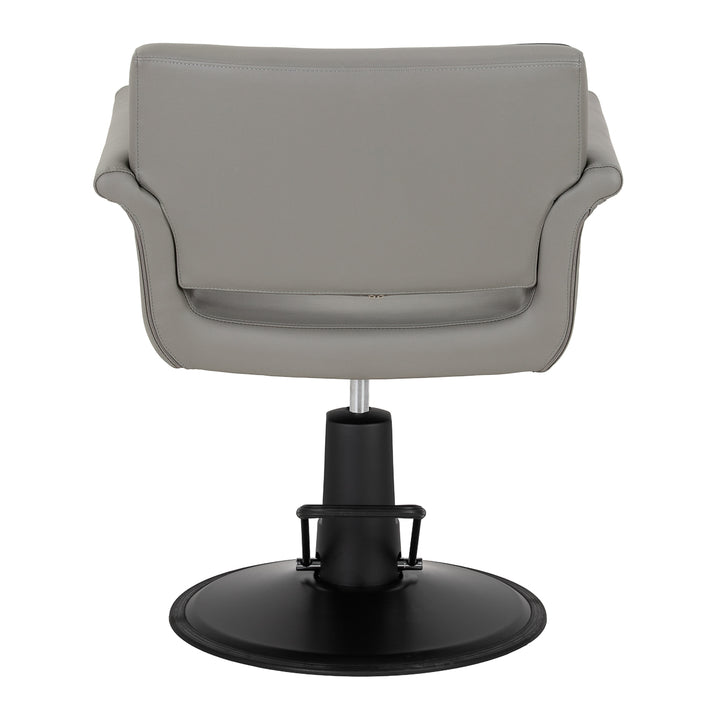 Poltrona parrucchiere Gabbiano Lucca Grigio-Nero - immagine 3
