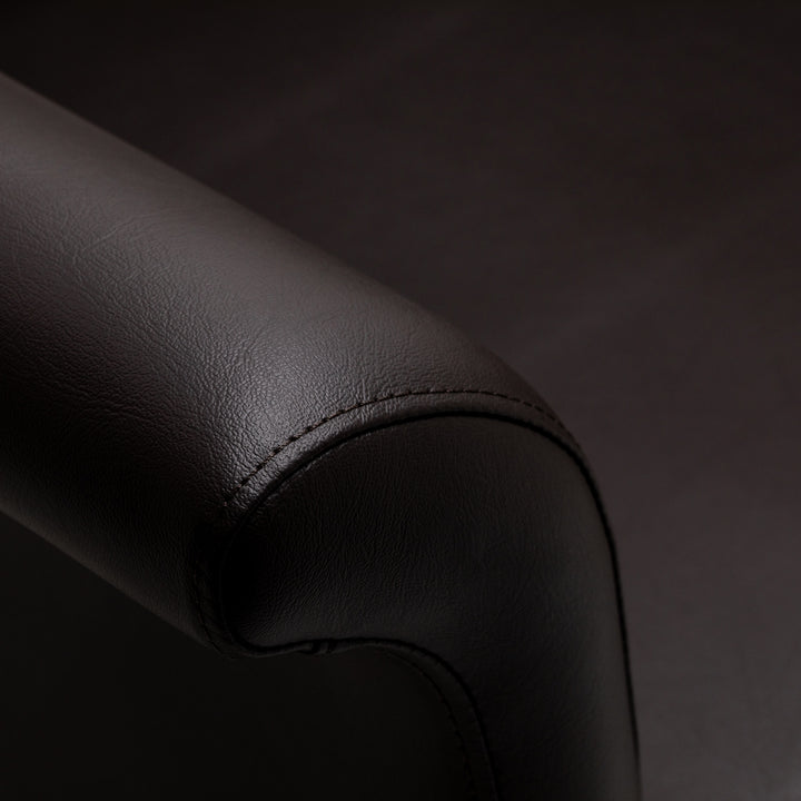 Poltrona parrucchiere Gabbiano Lucca Marrone-Nero - immagine 5