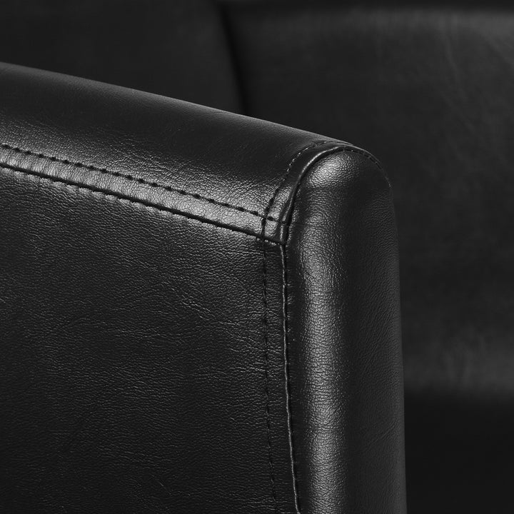 Poltrona parrucchiere Gabbiano Mataro Nero-Nero - immagine 6