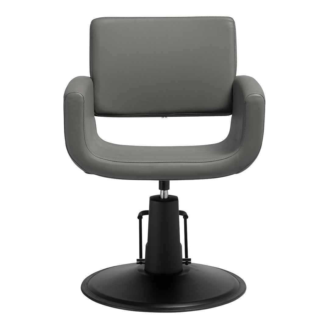 Poltrona parrucchiere Gabbiano Mataro Grigio-Nero - immagine 2