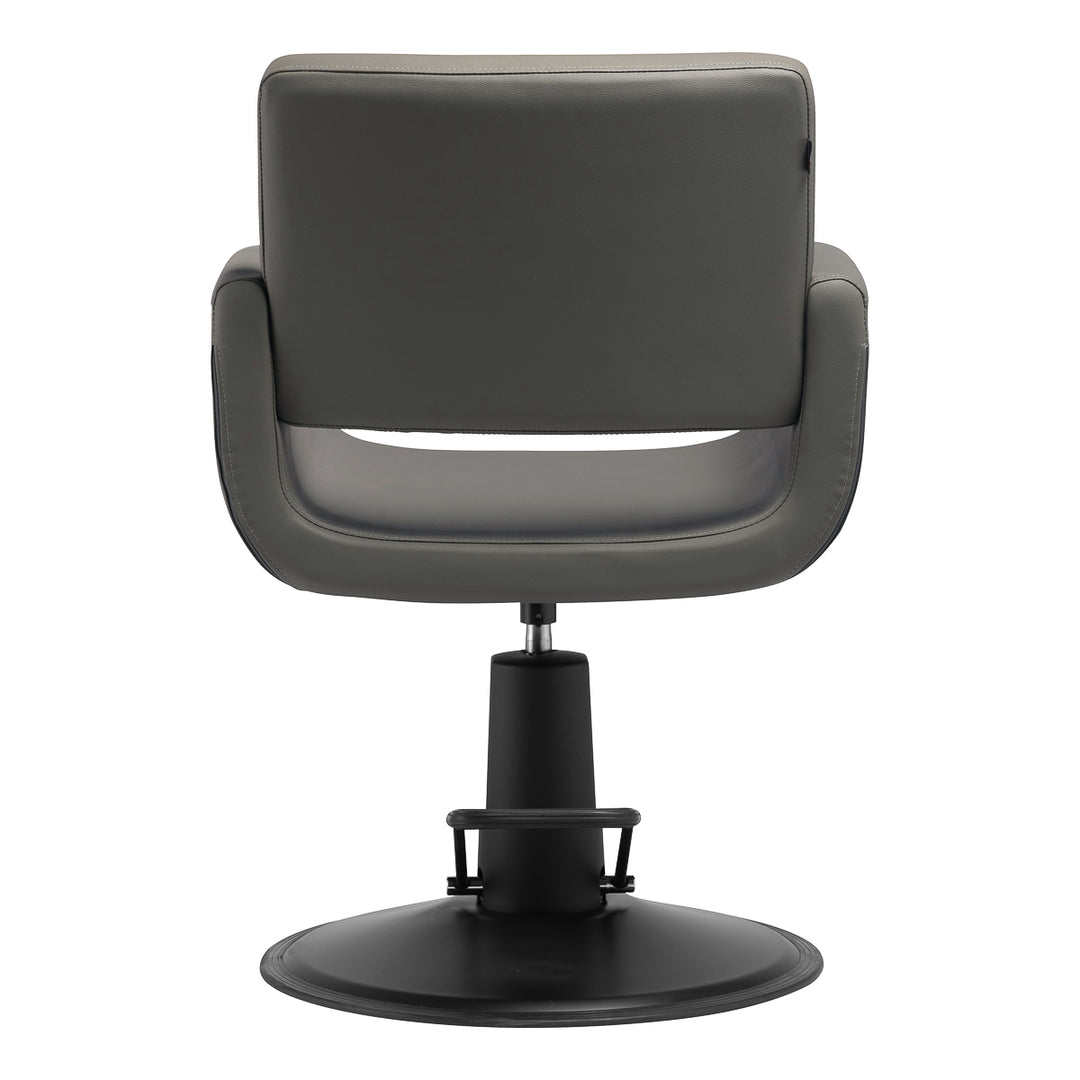 Poltrona parrucchiere Gabbiano Mataro Grigio-Nero - immagine 3