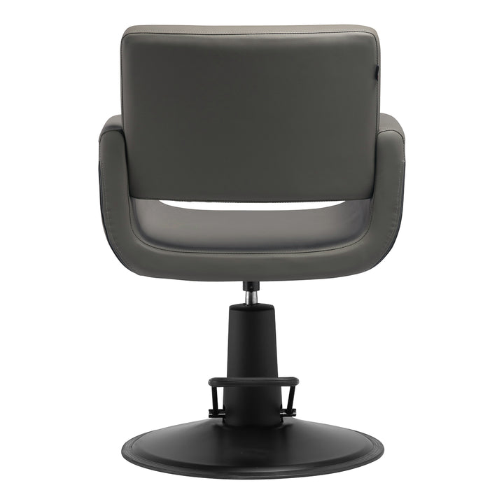 Poltrona parrucchiere Gabbiano Mataro Grigio-Nero - immagine 3