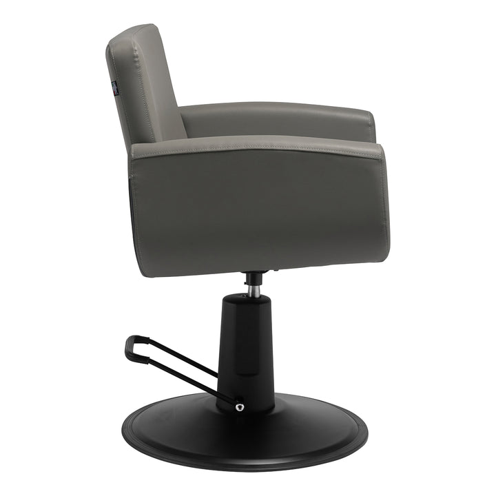 Poltrona parrucchiere Gabbiano Mataro Grigio-Nero - immagine 4