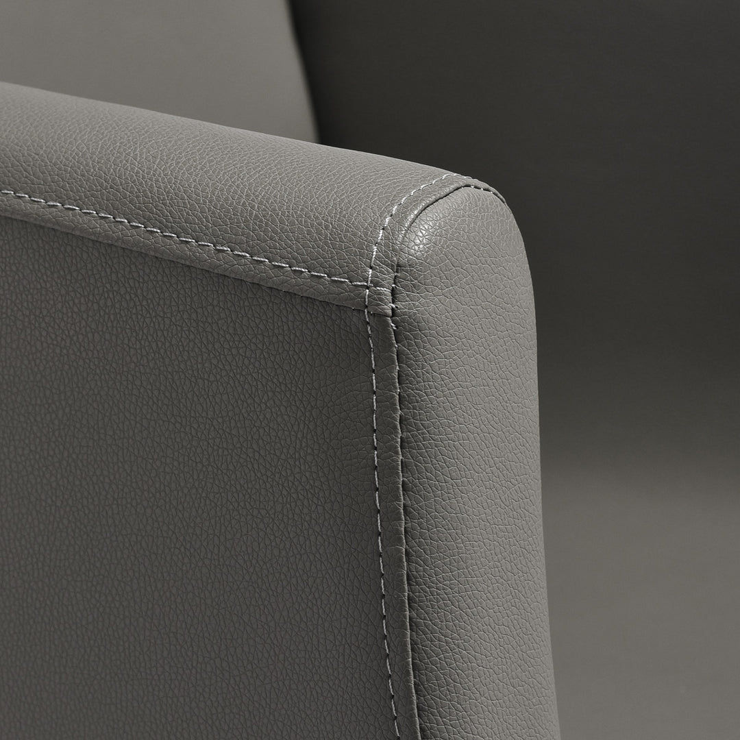 Poltrona parrucchiere Gabbiano Mataro Grigio-Nero - immagine 5