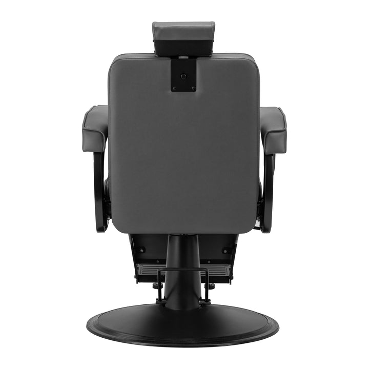 Poltrona Barbiere Hair System BM88066B Grigio-Nero - immagine 3