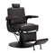 Poltrona Barbiere Hair System BM88066B Marrone-Nero