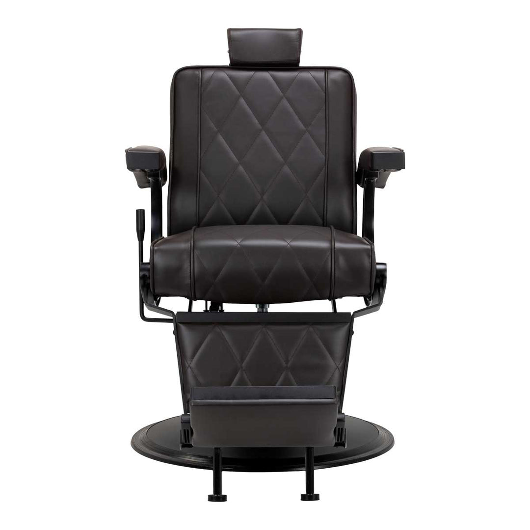 Poltrona Barbiere Hair System BM88066B Marrone-Nero - immagine 2