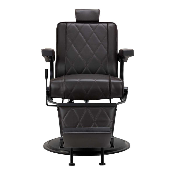 Poltrona Barbiere Hair System BM88066B Marrone-Nero - immagine 2