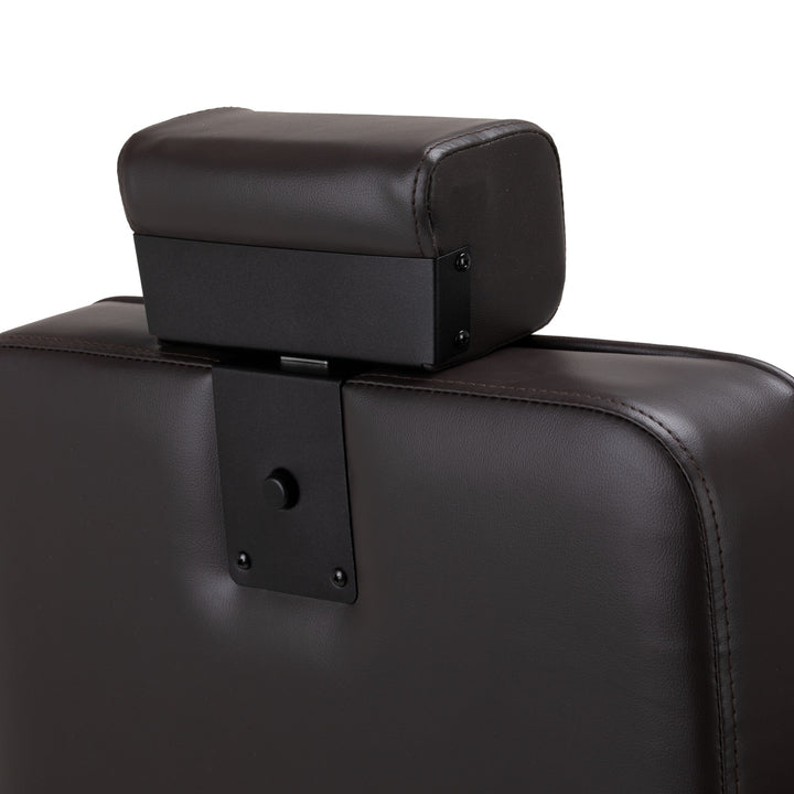 Poltrona Barbiere Hair System BM88066B Marrone-Nero - immagine 13
