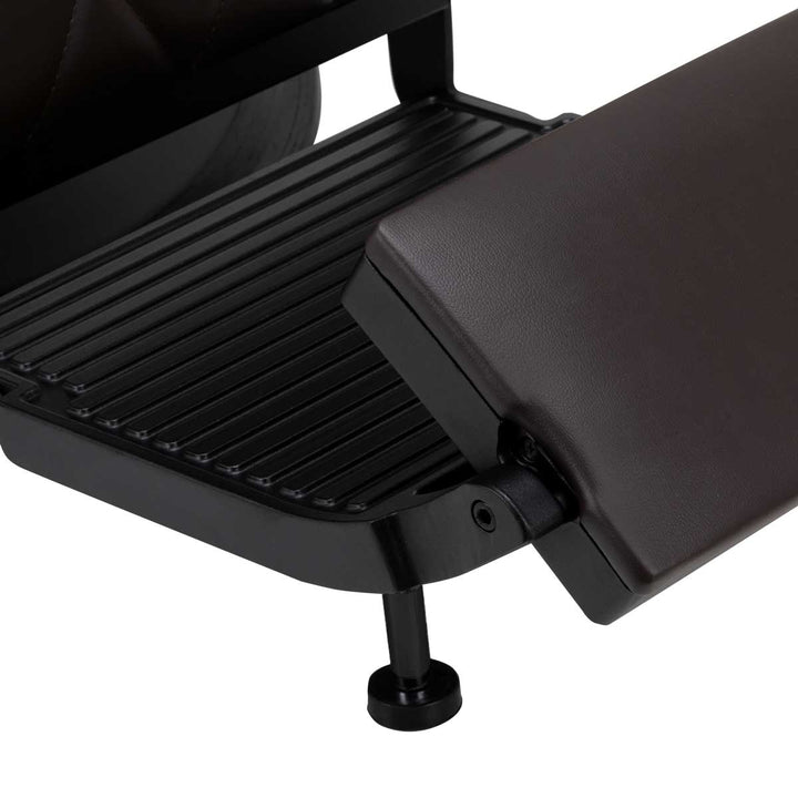 Poltrona Barbiere Hair System BM88066B Marrone-Nero - immagine 14