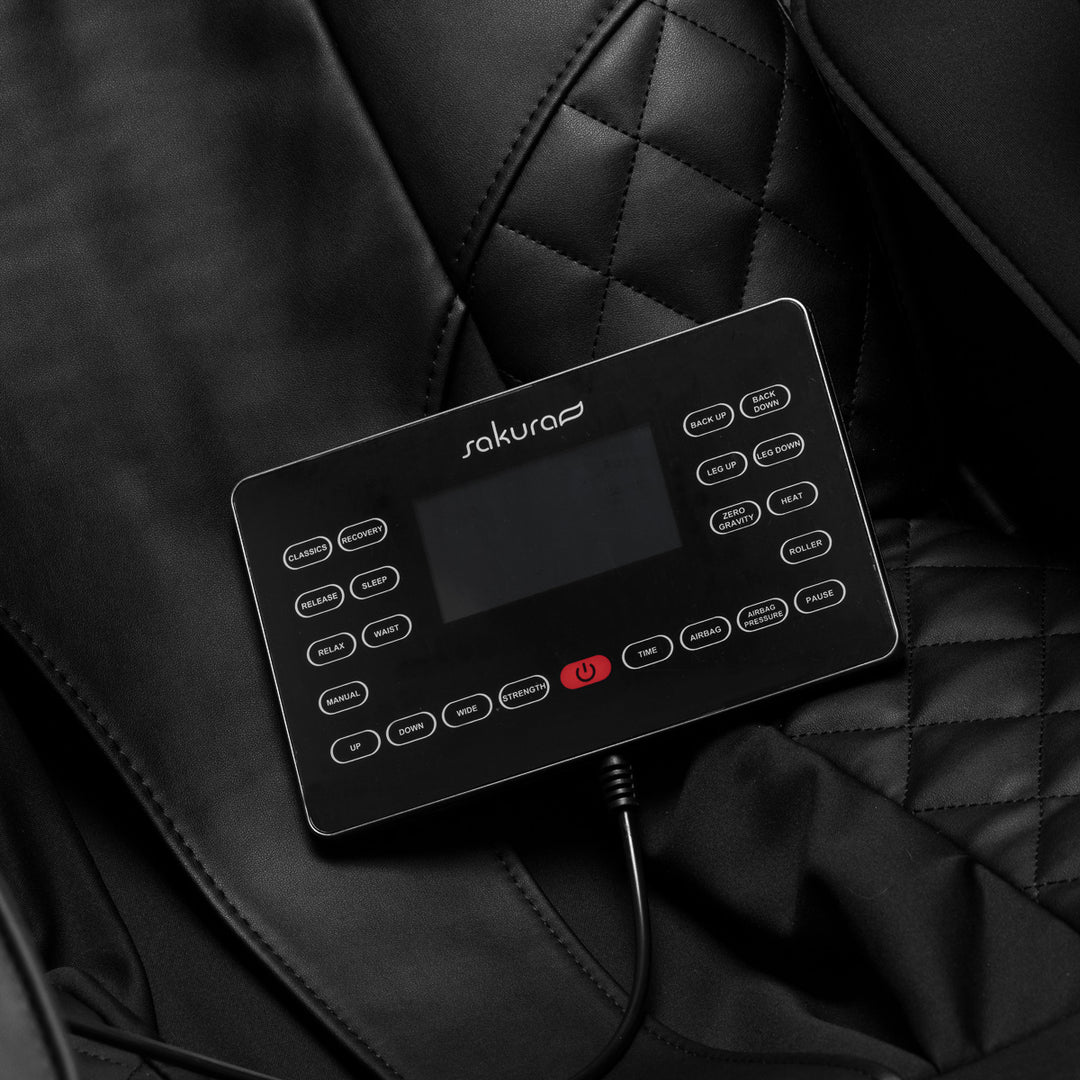Poltrona Massaggiante Elettrica Sakura Luxury 808 Nero - immagine 17