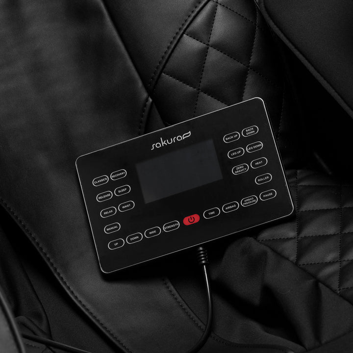 Poltrona Massaggiante Elettrica Sakura Luxury 808 Nero - immagine 17