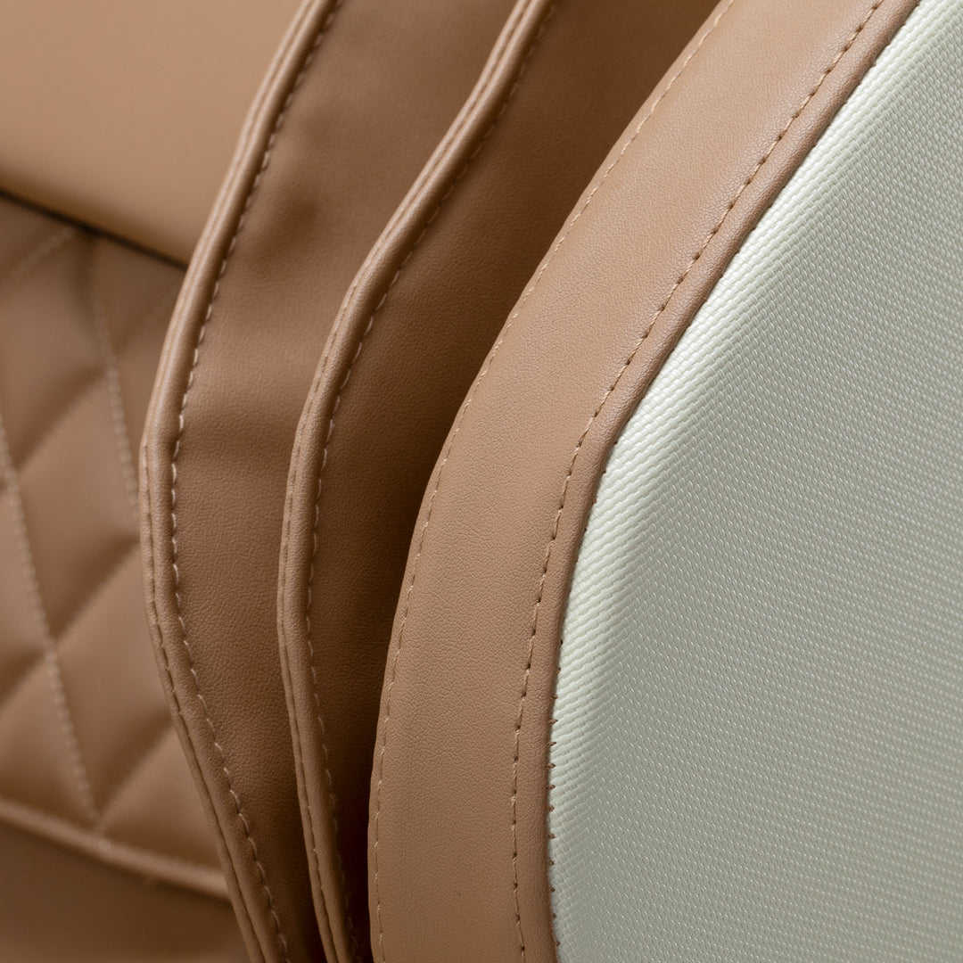 Poltrona massaggiante elettrica Sakura Luxury 808 Bianco-Beige - immagine 16
