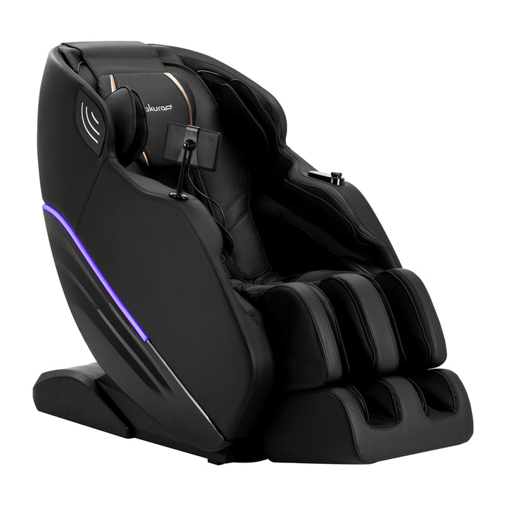 Poltrona massaggiante elettrica Sakura Maximus 809 3D Nero