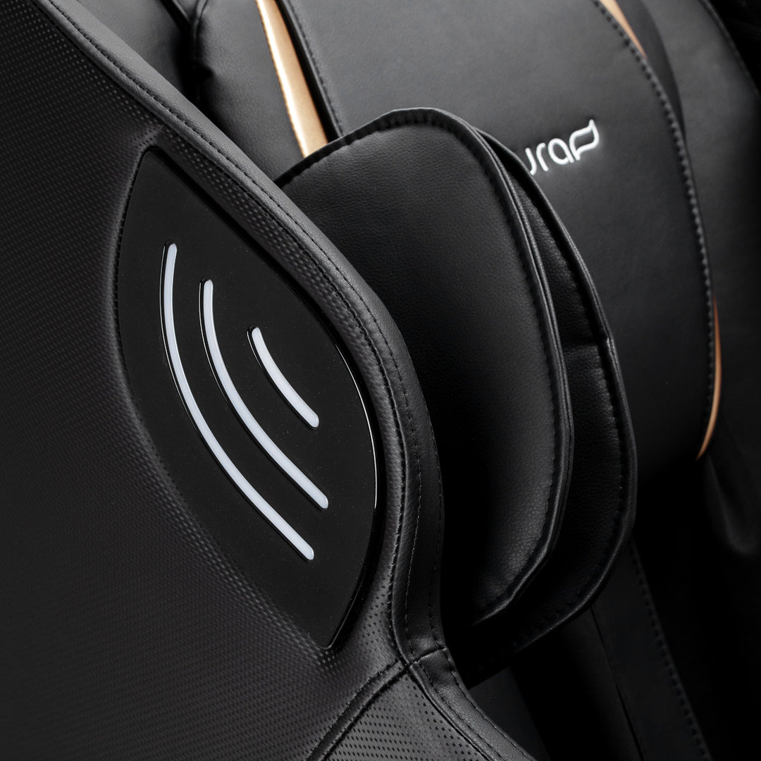Poltrona massaggiante elettrica Sakura Maximus 809 3D Nero - immagine 7