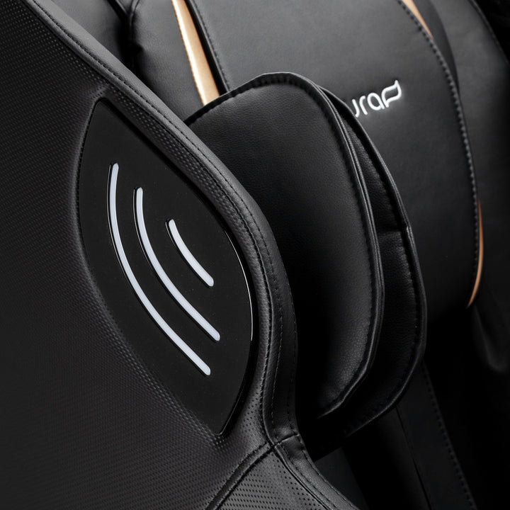 Poltrona massaggiante elettrica Sakura Maximus 809 3D Nero - immagine 7