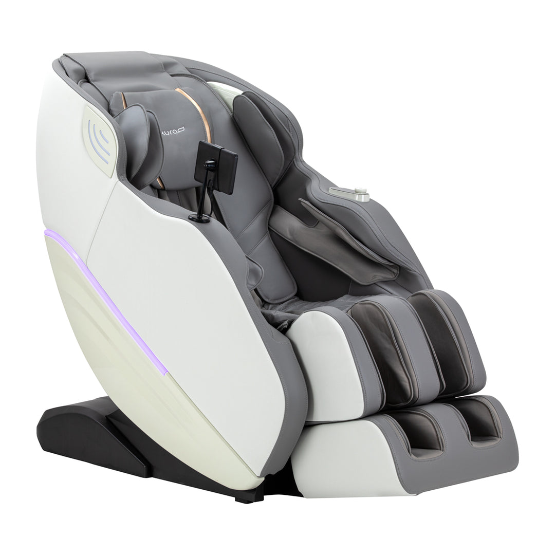 Poltrona massaggiante elettrica Sakura Maximus 809 3D Bianco