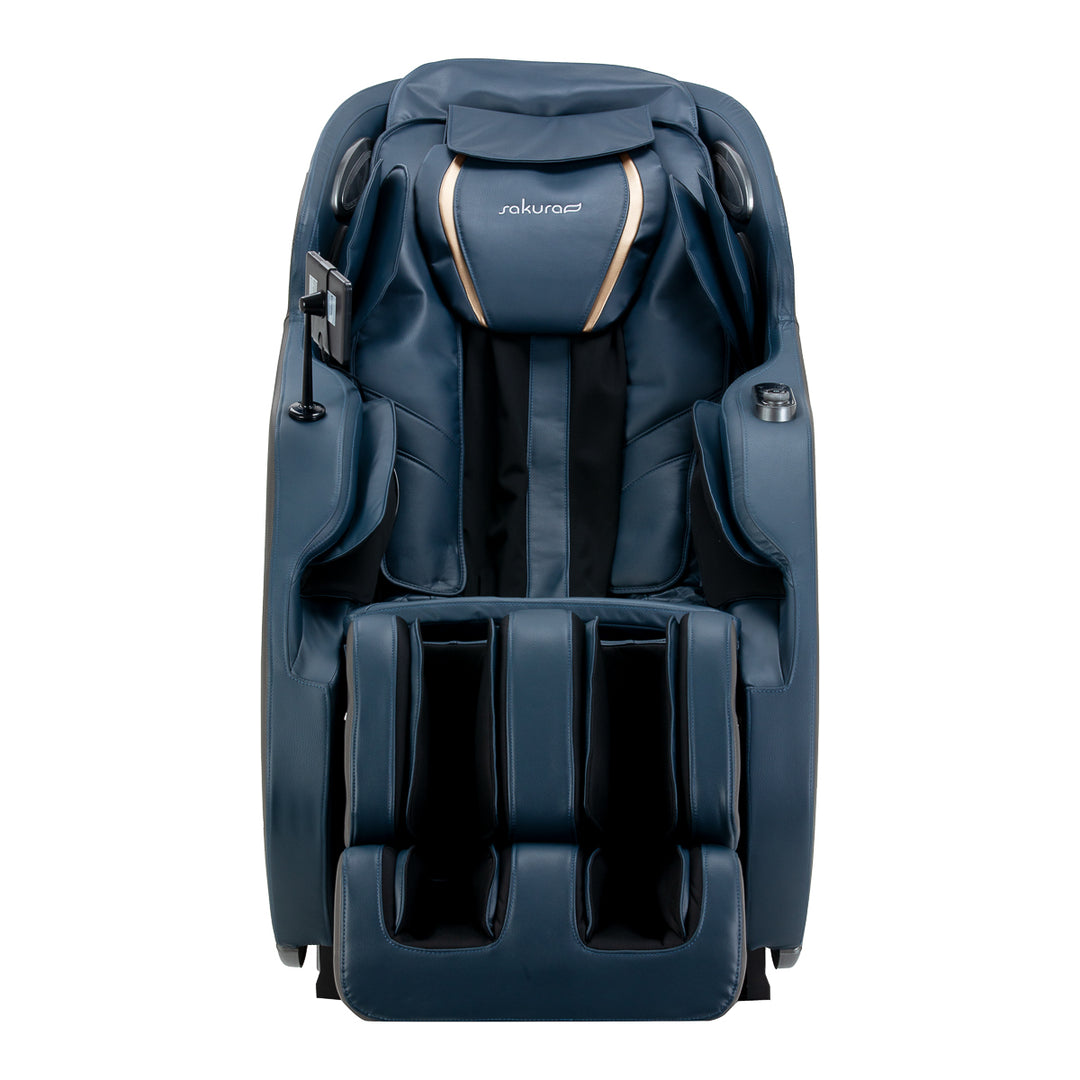 Poltrona massaggiante elettrica Sakura Maximus 809 3D Blu - immagine 5
