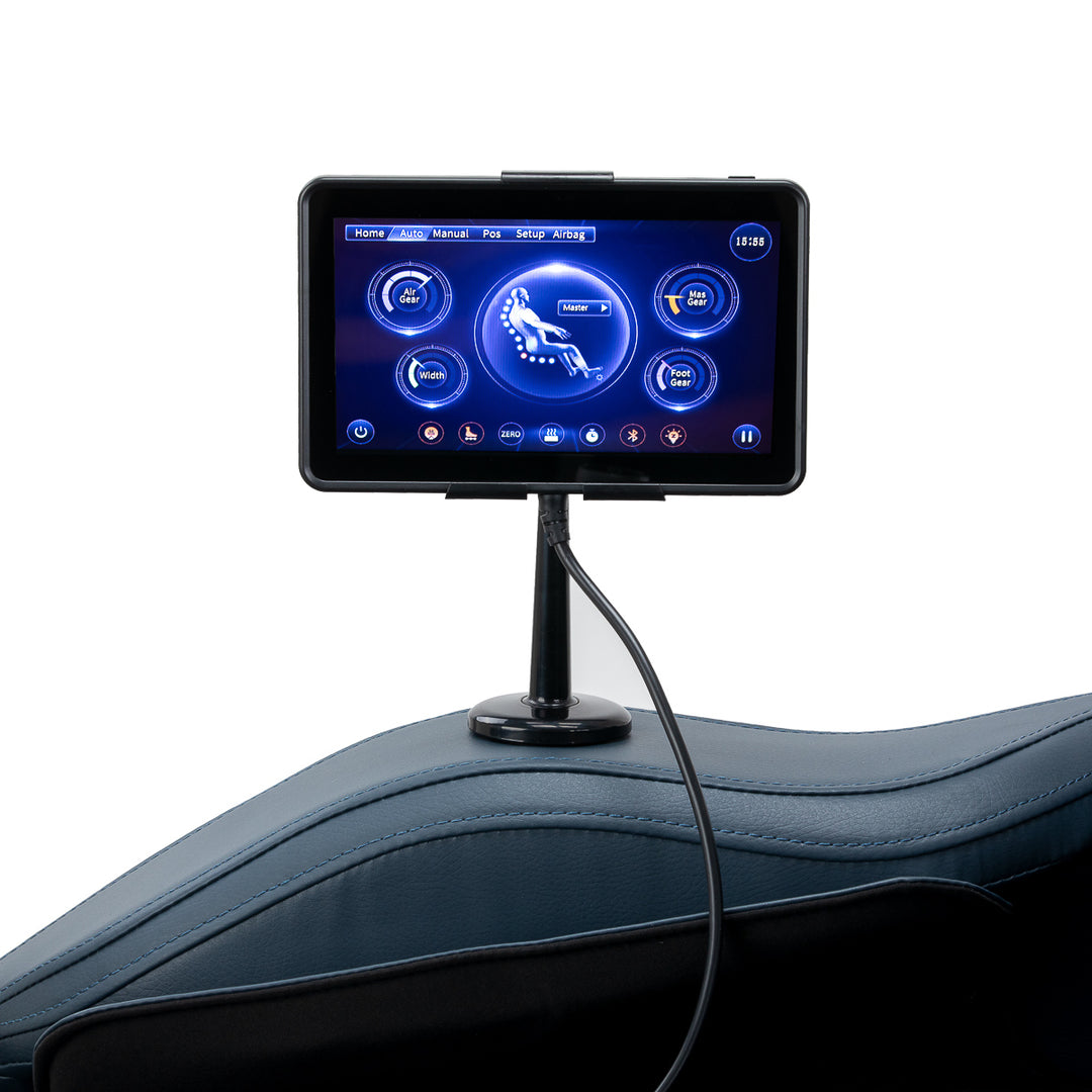 Poltrona massaggiante elettrica Sakura Maximus 809 3D Blu - immagine 9