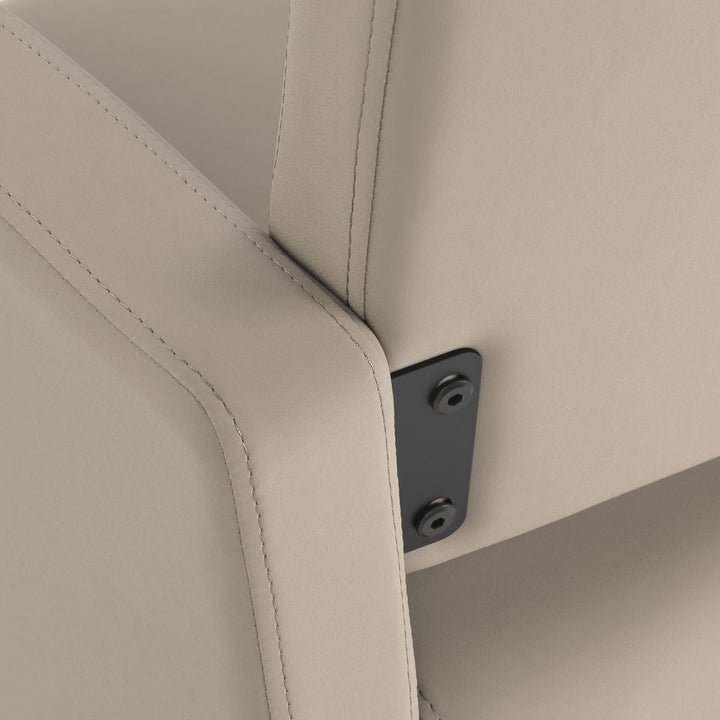 Poltrona parrucchiere Gabbiano Vitoria Beige - immagine 5
