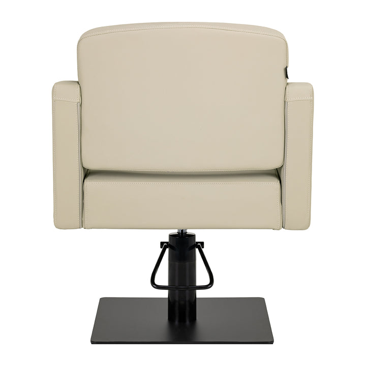 Poltrona parrucchiere Gabbiano Elda Beige-Nero - immagine 3