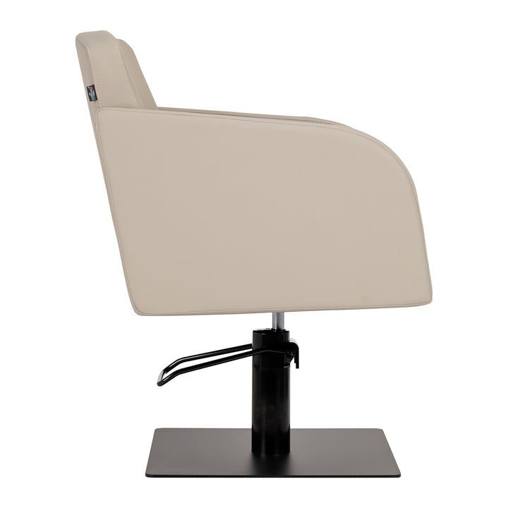Poltrona parrucchiere Gabbiano Elda Beige-Nero - immagine 4