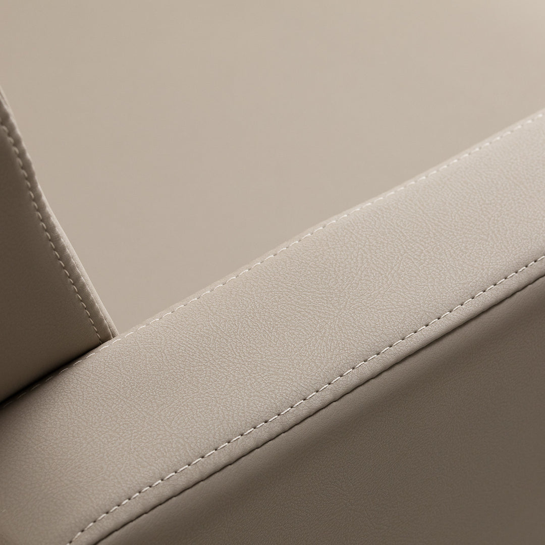 Poltrona parrucchiere Gabbiano Elda Beige-Nero - immagine 5